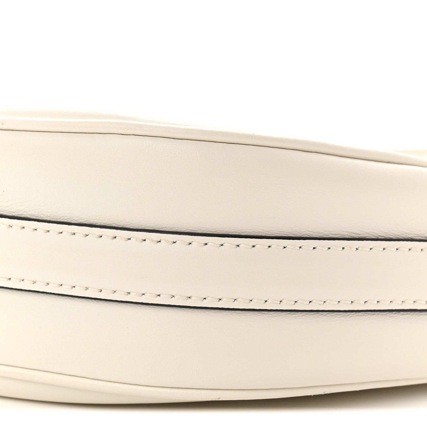 Prada Soft Calfskin Small Arque Shoulder Bag White 10 of 11