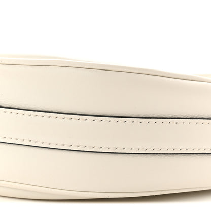 Prada Soft Calfskin Small Arque Shoulder Bag White 10 of 11