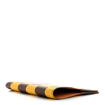 Louis Vuitton Damier Pop Auguste Notebook Cover Yellow 4 of 7