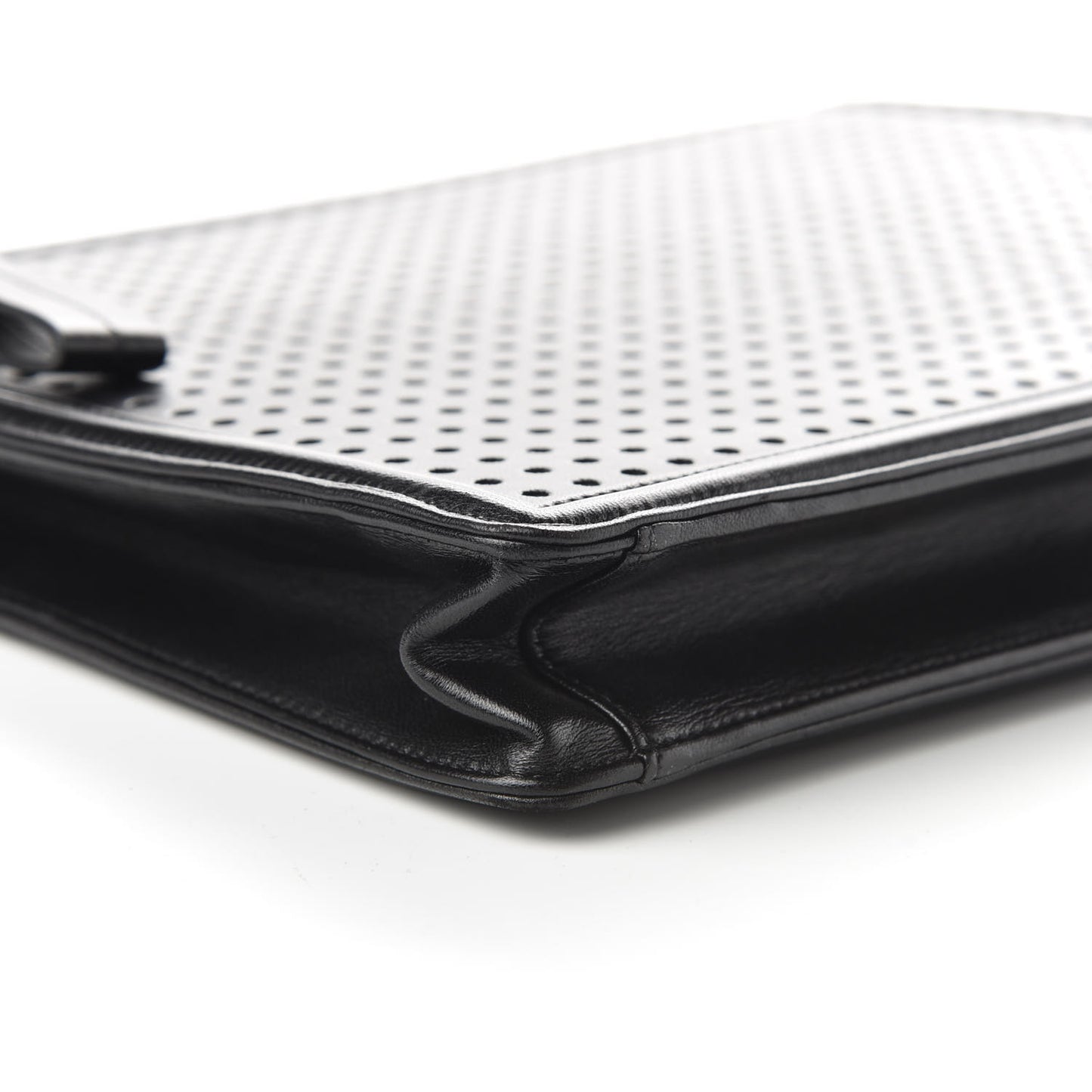 Lambskin LED Boy 2.0 Clutch Black
