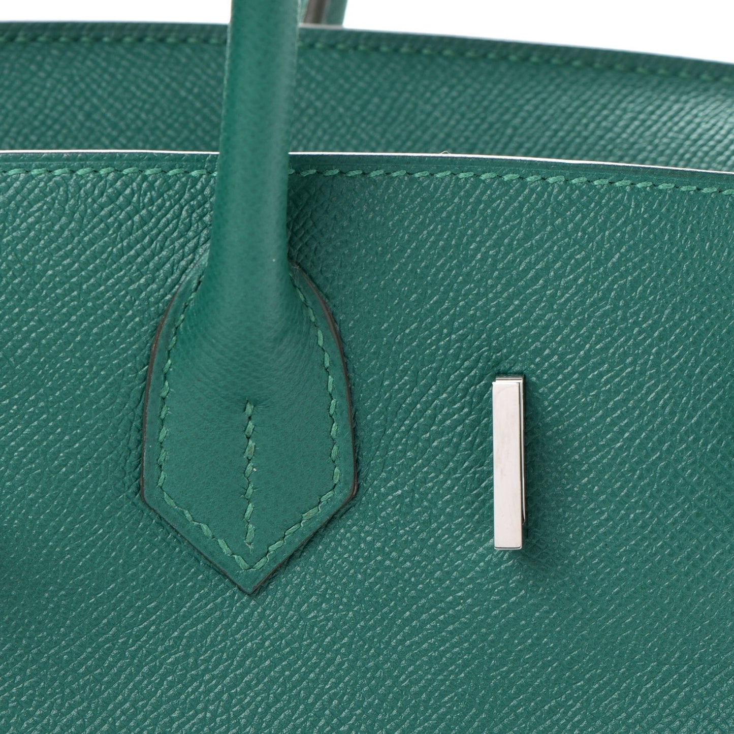 Epsom Birkin 30 Malachite
