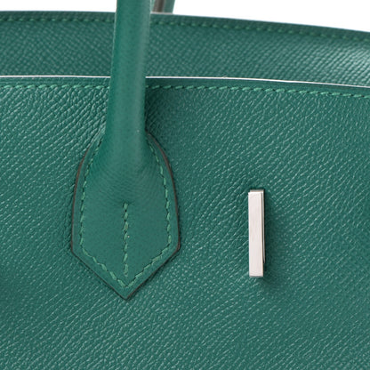 Hermes Epsom Birkin 30 Malachite 27 of 38