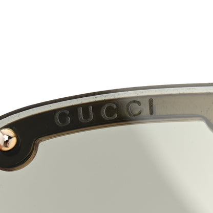 Gucci Shield Sunglasses GG0667S Black Gold 7 of 8