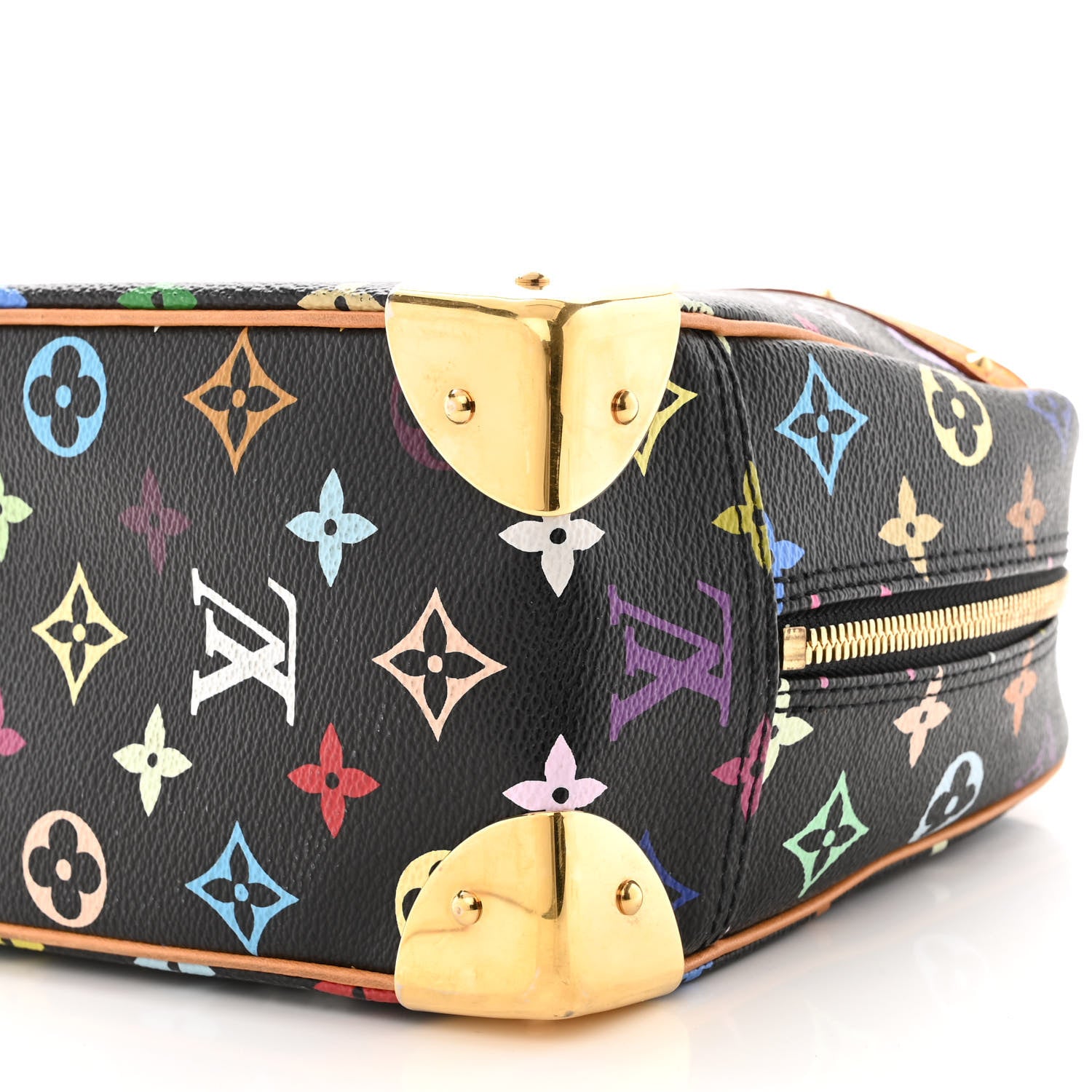 Louis Vuitton Monogram Multicolor Trouville Black 10 of 10