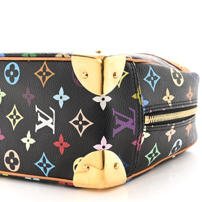 Louis Vuitton Monogram Multicolor Trouville Black 10 of 10