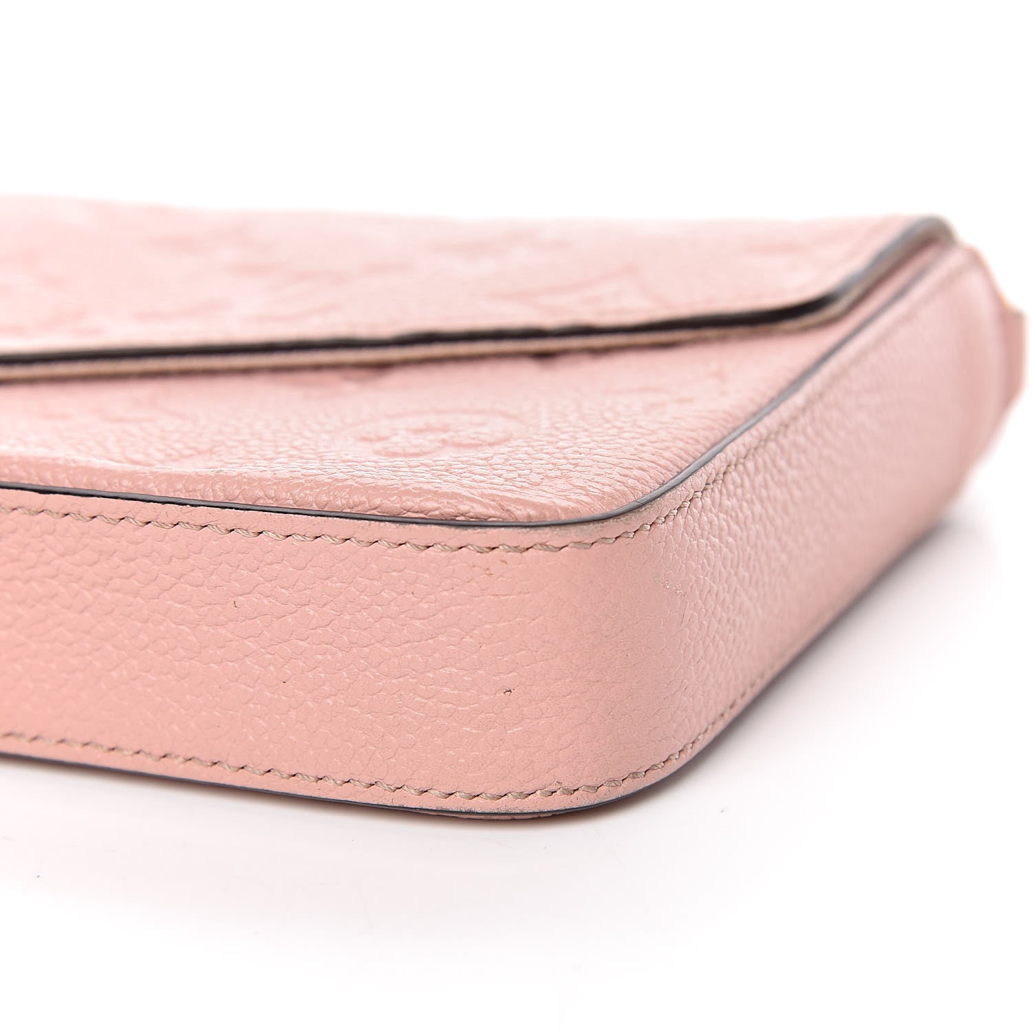 Louis Vuitton Empreinte Pochette Felicie Chain Wallet Rose Poudre 9 of 14