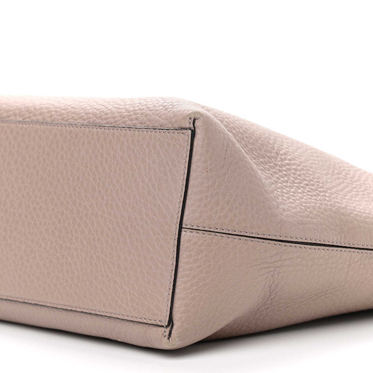 Valentino Garavani Grained Calfskin Rockstud Shoulder Tote Poudre 9 of 12