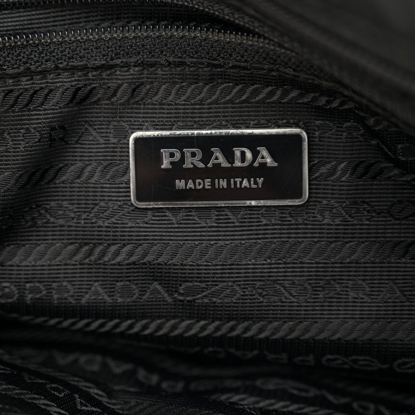 Nylon Vela Sport Messenger Bag Black