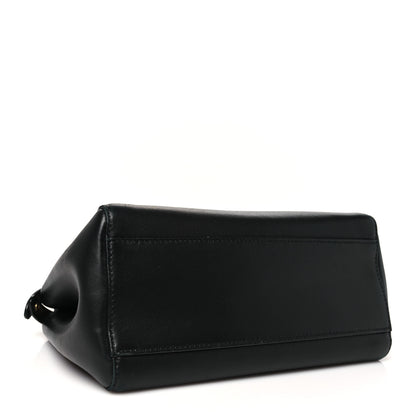 Fendi Nappa Mini Peekaboo Iconic Satchel Black 4 of 11