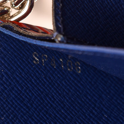 Louis Vuitton Epi Tropical Printed Twist Chain Wallet Vert Rouge 7 of 8