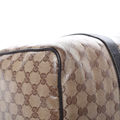 Gucci Crystal Monogram Medium Joy Boston Dark Brown 10 of 17