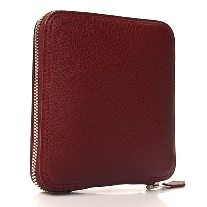 Hermes Buffle Silky Bolduc Au Carre Pop Shopper Tote Rouge H 4 of 9