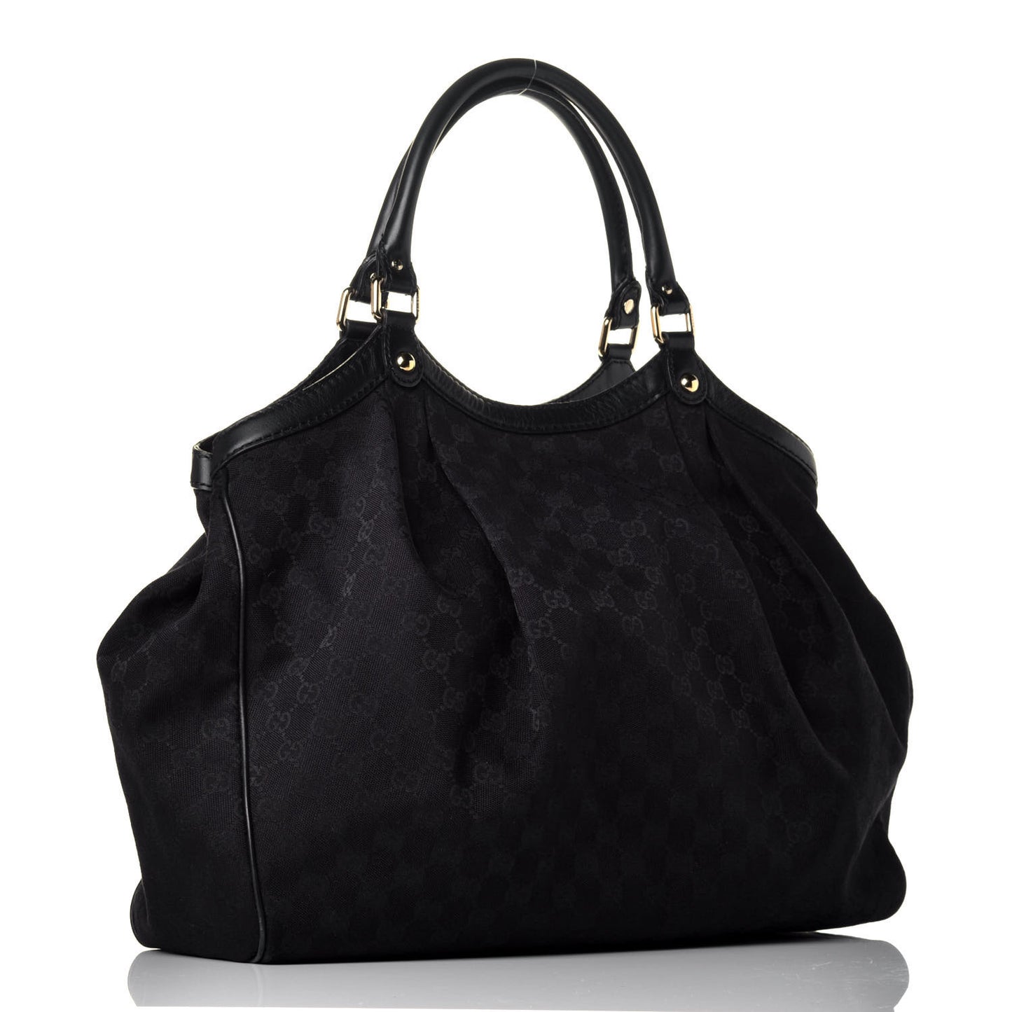 Monogram Large Sukey Black