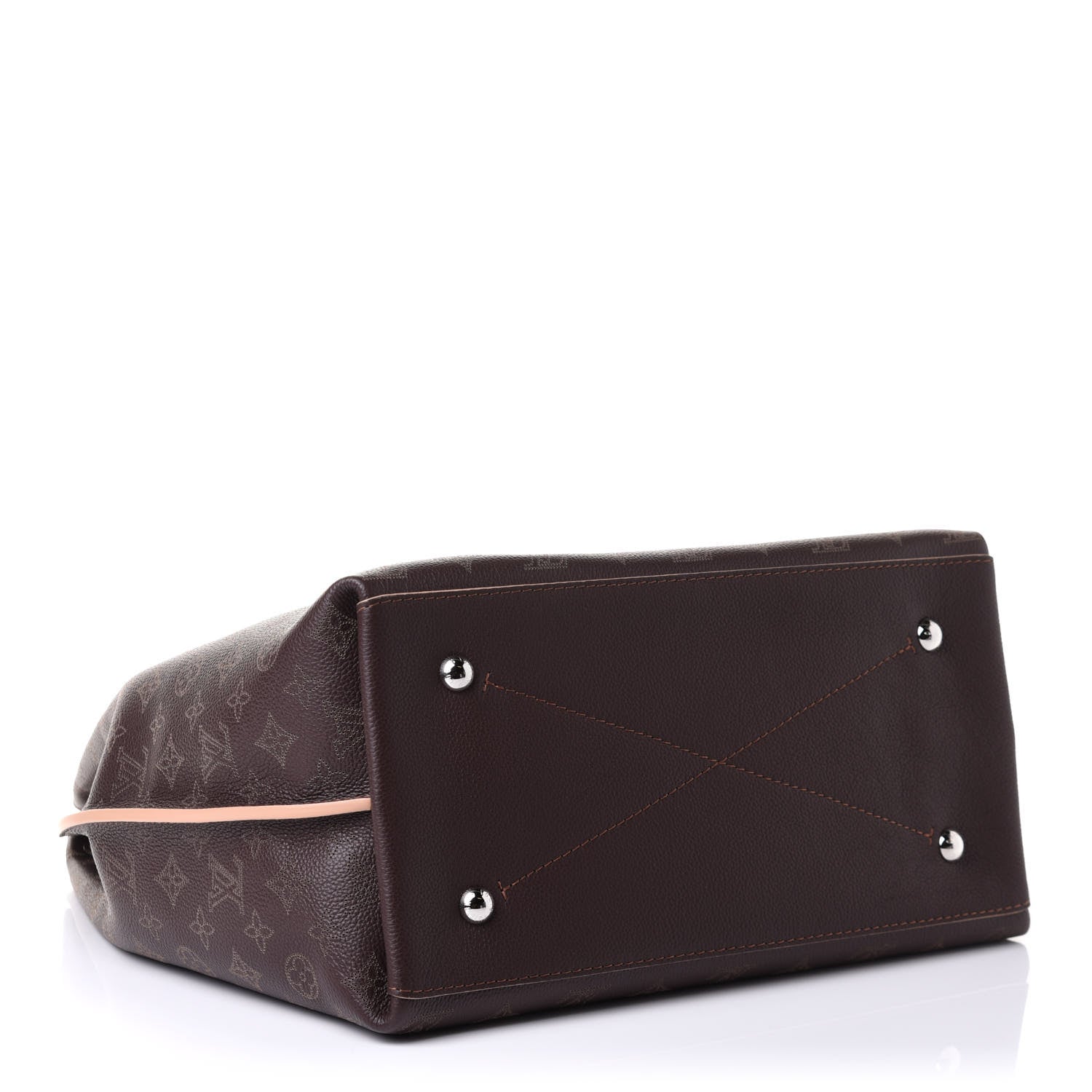 Louis Vuitton Mahina Carmel Hobo Chocolate 4 of 9