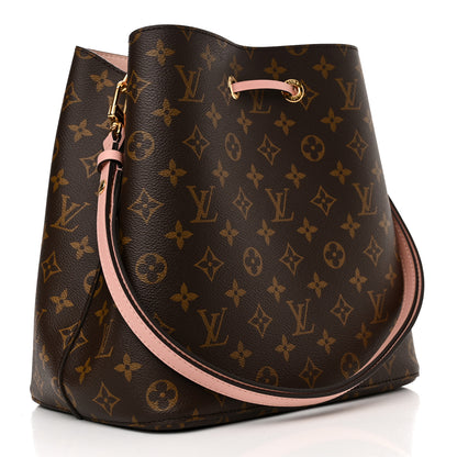 Louis Vuitton Monogram Neonoe MM Rose Poudre 3 of 9