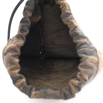 Burberry Calfskin Suede Camouflage Drawstring Baby Duffle Multicolor 6 of 11