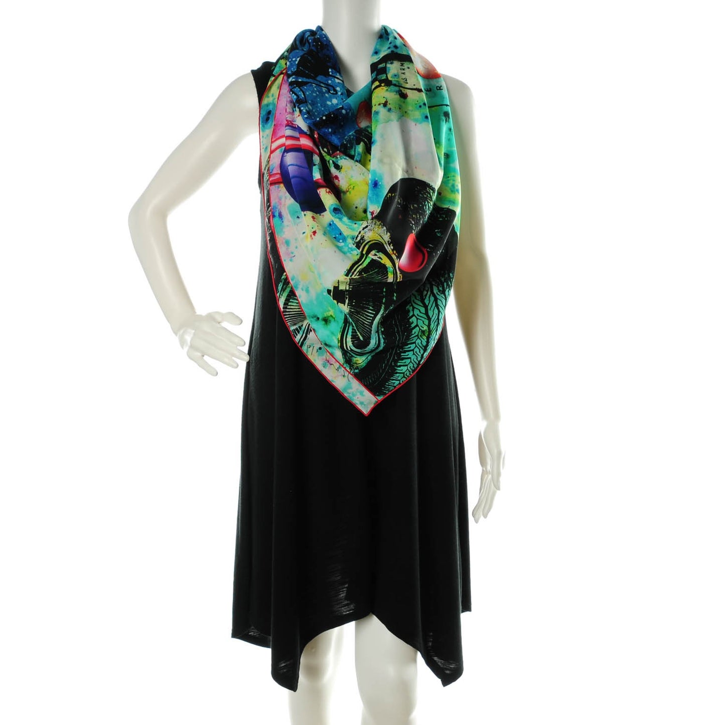 Silk Kenny Scharf Cosmic Pop Giant Square Scarf