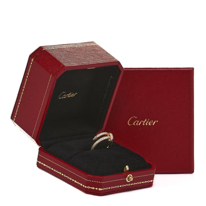 Cartier 18K Pink Gold Diamond Juste Un Clou Full Paved Ring 51 5.75 5 of 5
