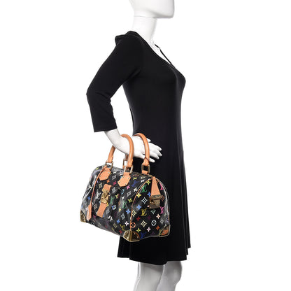 Louis Vuitton Monogram Multicolor Speedy 30 Black 2 of 10