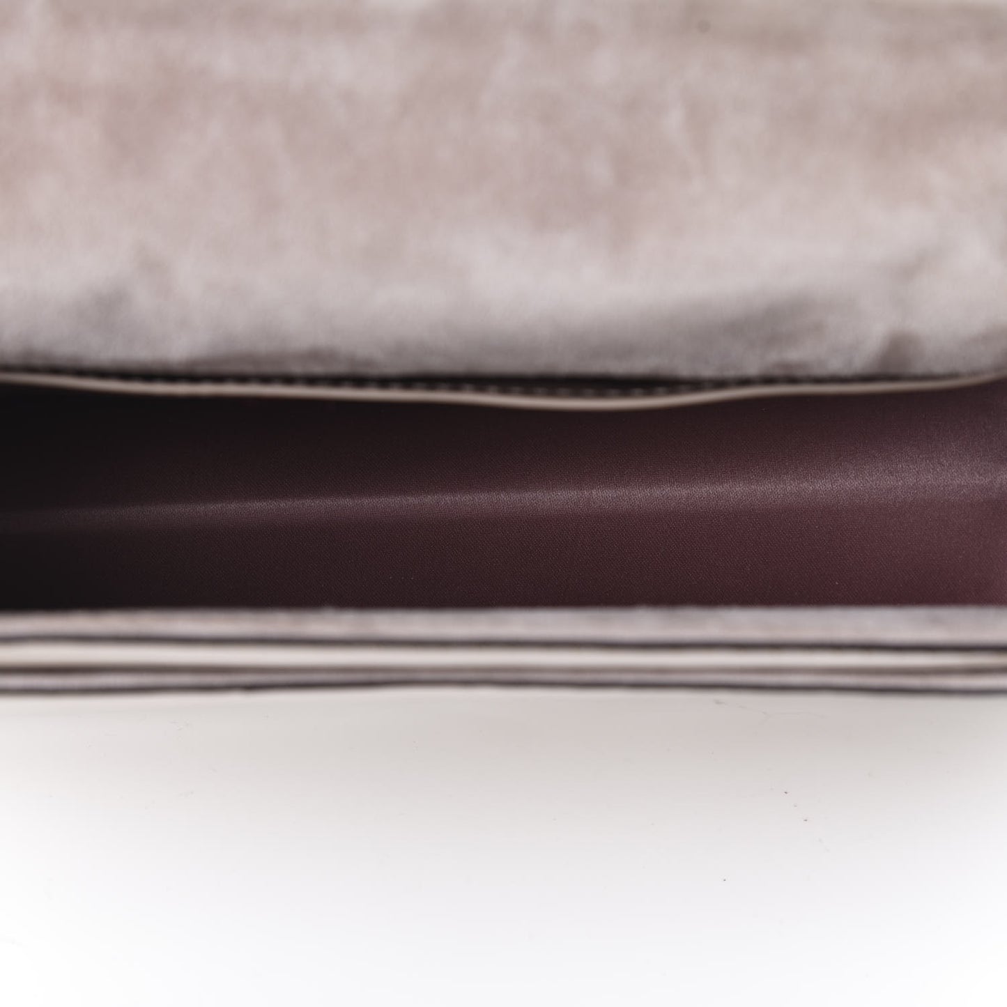 Patent Lacca Bow Shoulder Bag Nude
