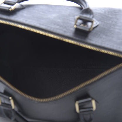 Louis Vuitton Epi Speedy 30 Black 5 of 10