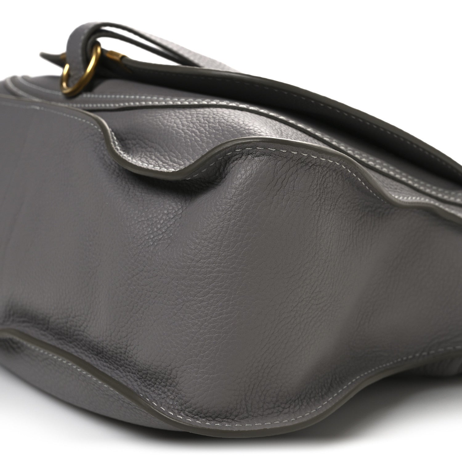 Chloe Calfskin Medium Marcie Satchel Cashmere Grey 10 of 12