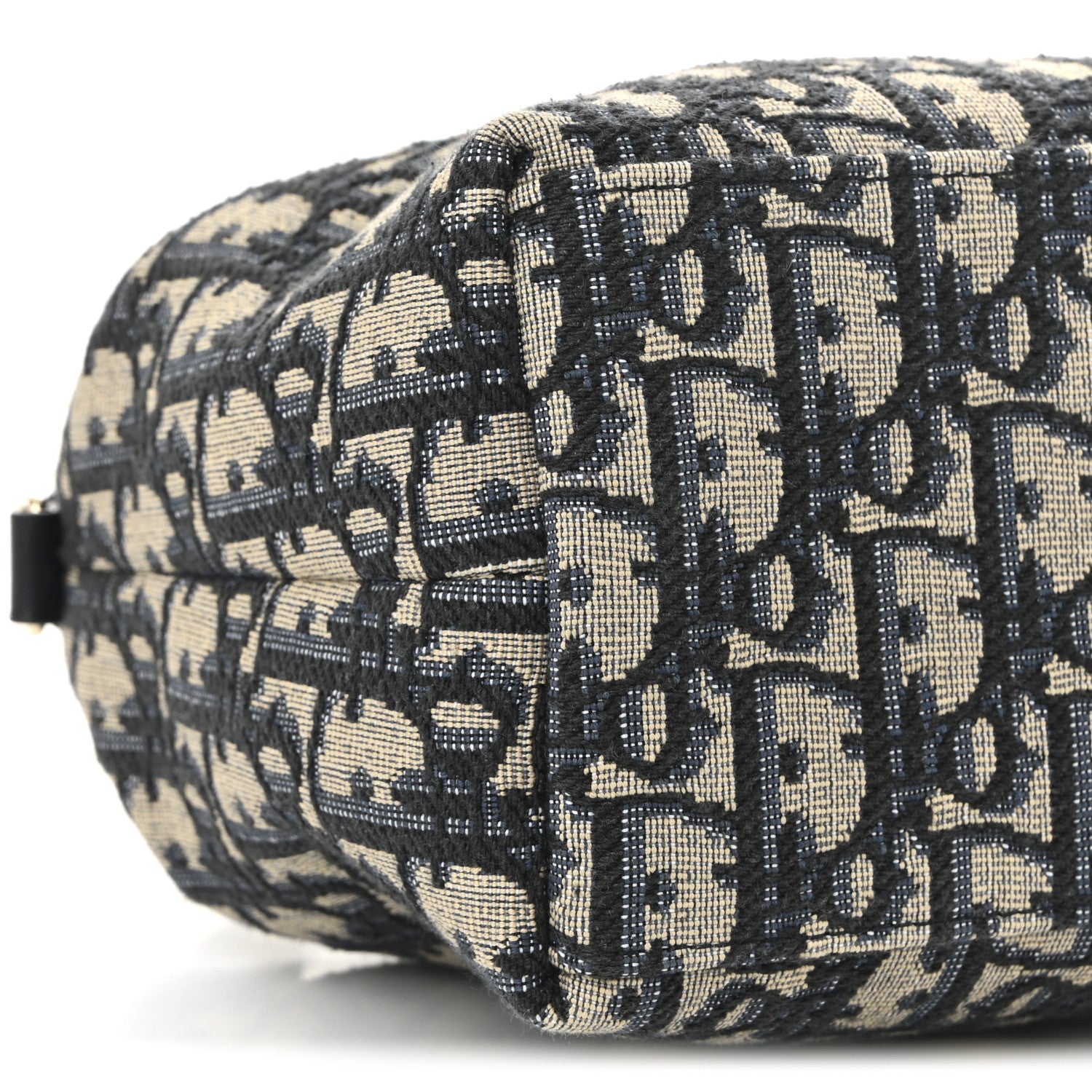 Christian Dior Oblique Medium Diortravel Nomad Pouch Blue 9 of 10