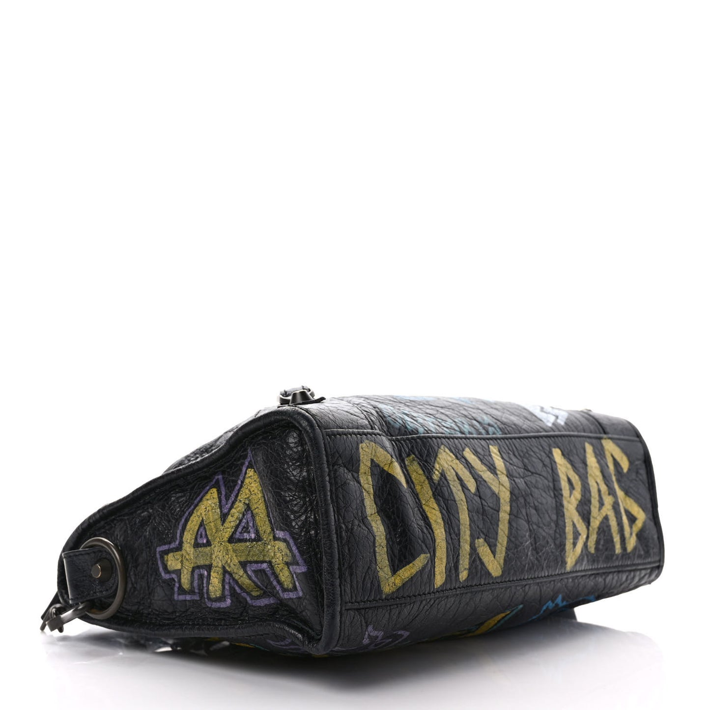 Agneau Graffiti All Over Classic Hardware S City Black Multicolor