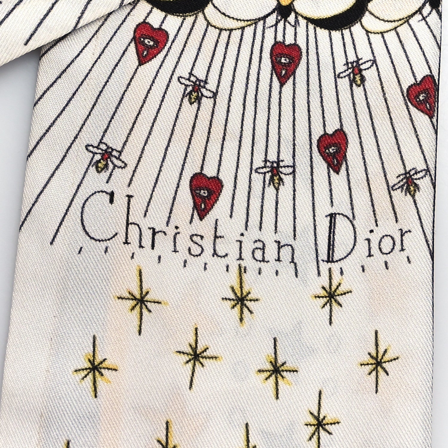 Christian Dior Silk L'Etoile Mitzah Scarf 3 of 3