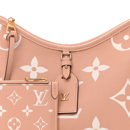 Louis Vuitton Empreinte Monogram Giant CarryAll PM Trianon Pink Cream 7 of 11