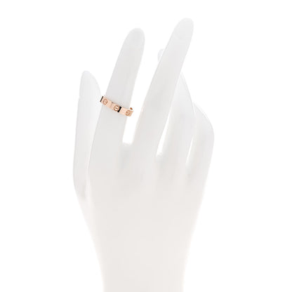 Cartier 18K Pink Gold 3.5mm LOVE Wedding Band Ring 52 6 2 of 5