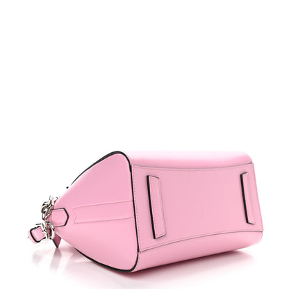 Givenchy Shiny Lord Calfskin Mini Antigona With Chain Baby Pink 4 of 10