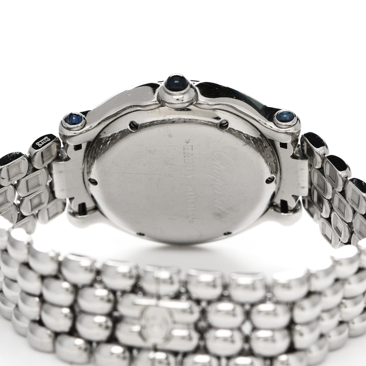 Chopard Stainless Steel 7 Diamond 32mm Happy Sport Quartz Watch 4 of 5