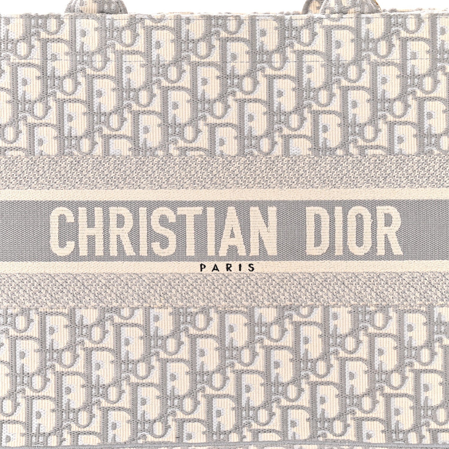 Christian Dior Oblique Medium Book Tote Grey 8 of 12