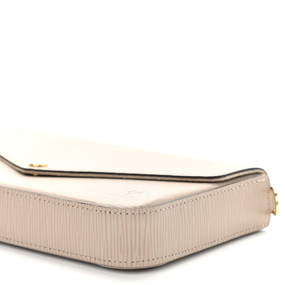 Louis Vuitton Epi Felicie Pochette Chain Wallet Galet 10 of 10