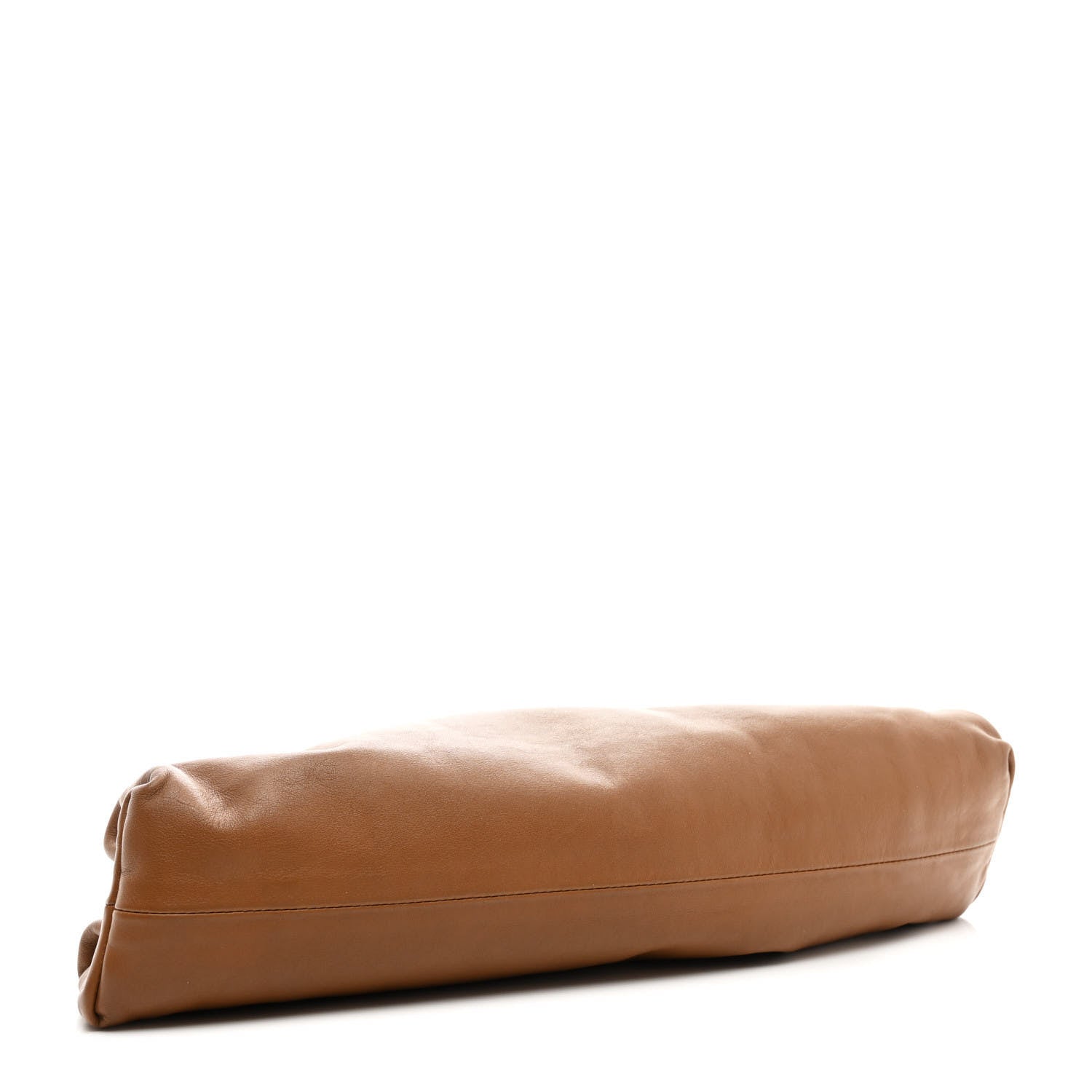 Bottega Veneta Smooth Butter Calf The Pouch Oversized Clutch Cammello 4 of 8
