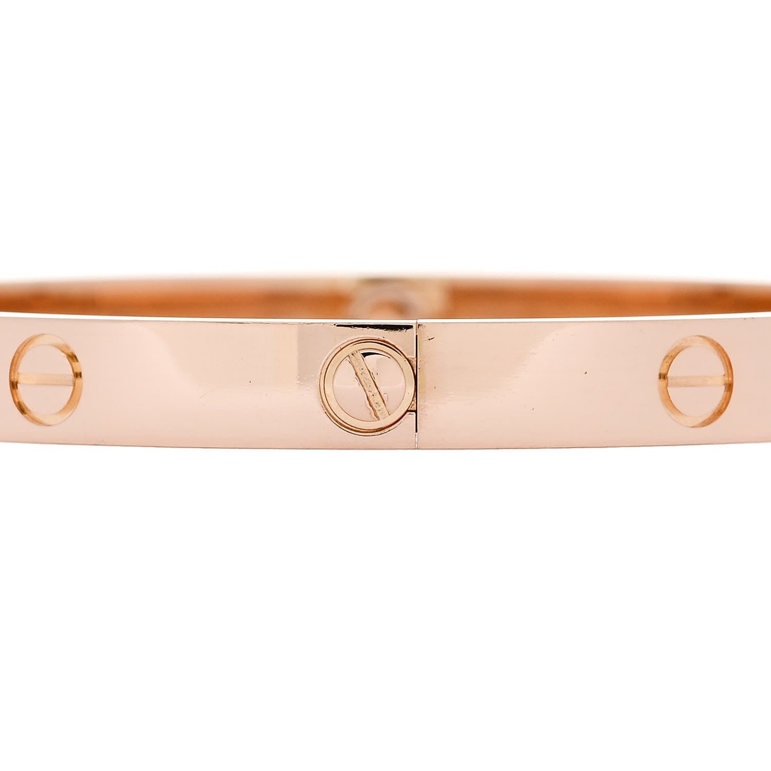 Cartier 18K Pink Gold LOVE Bracelet 19 4 of 7