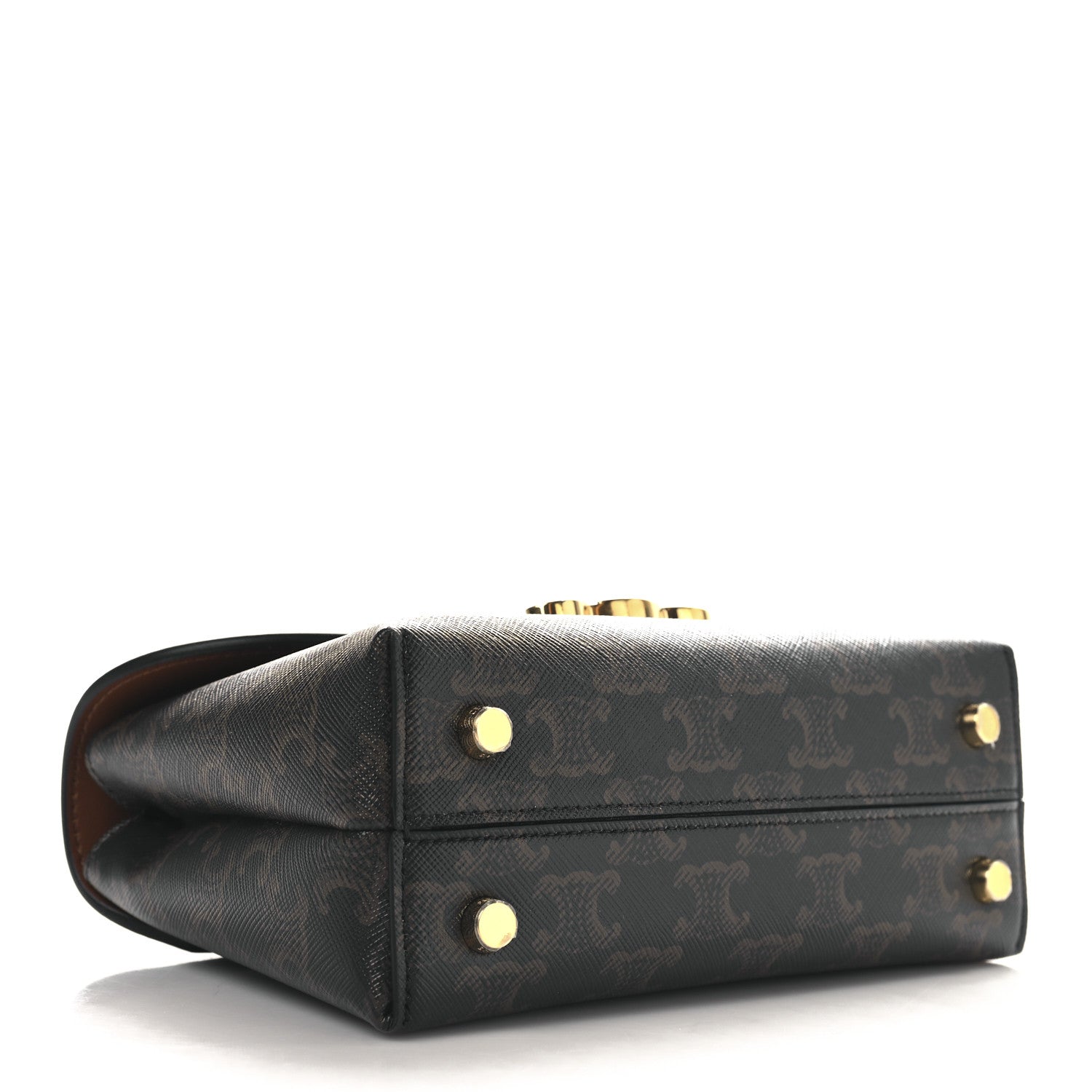 Celine Triomphe Canvas Teen Nino Tan 4 of 9