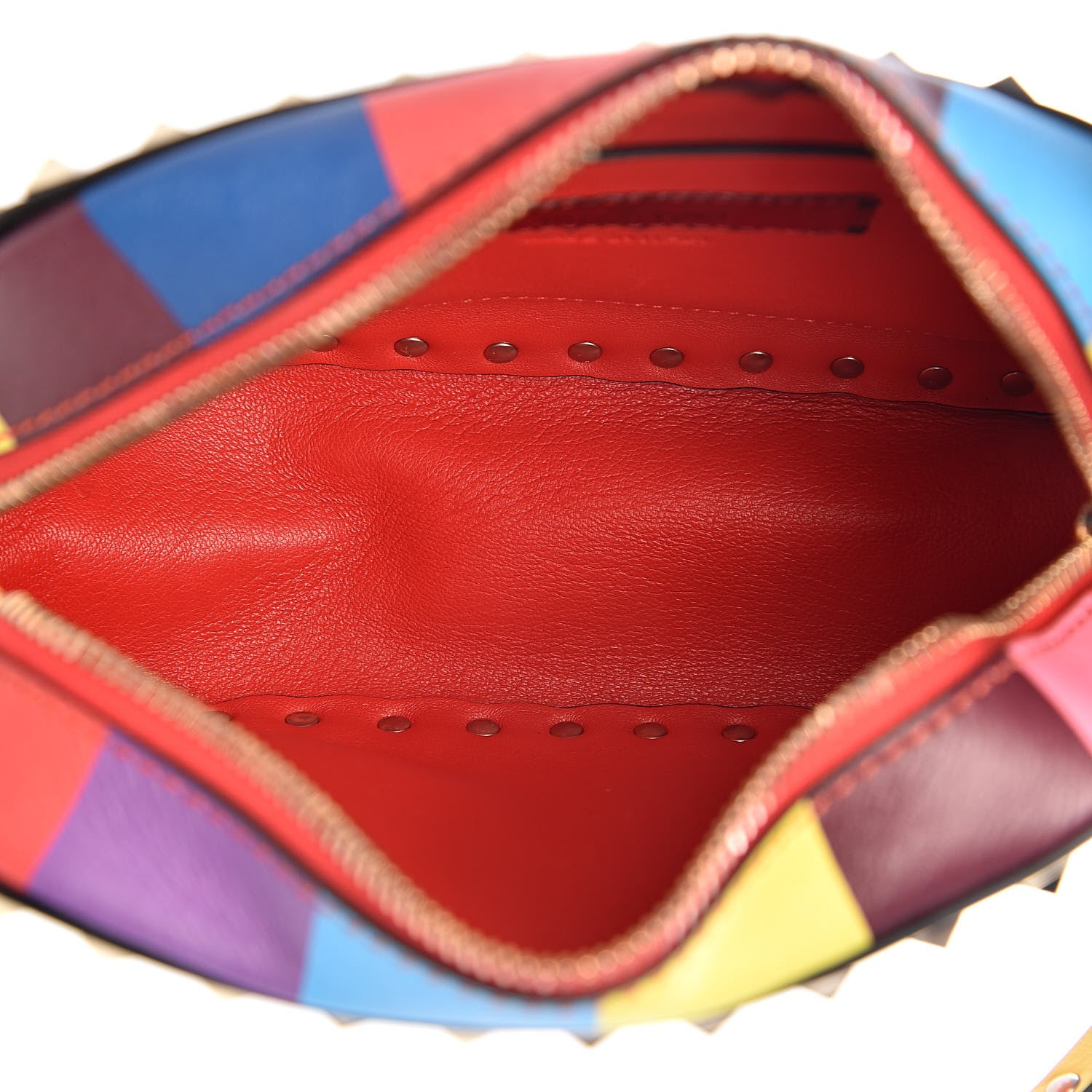 Valentino Garavani Vitello 1973 Rockstud Camera Crossbody Bag Multicolor 5 of 10