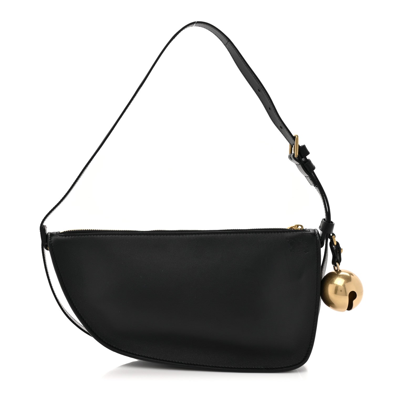 Burberry Calfskin Small Shield Sling Bag Black 1 of 13