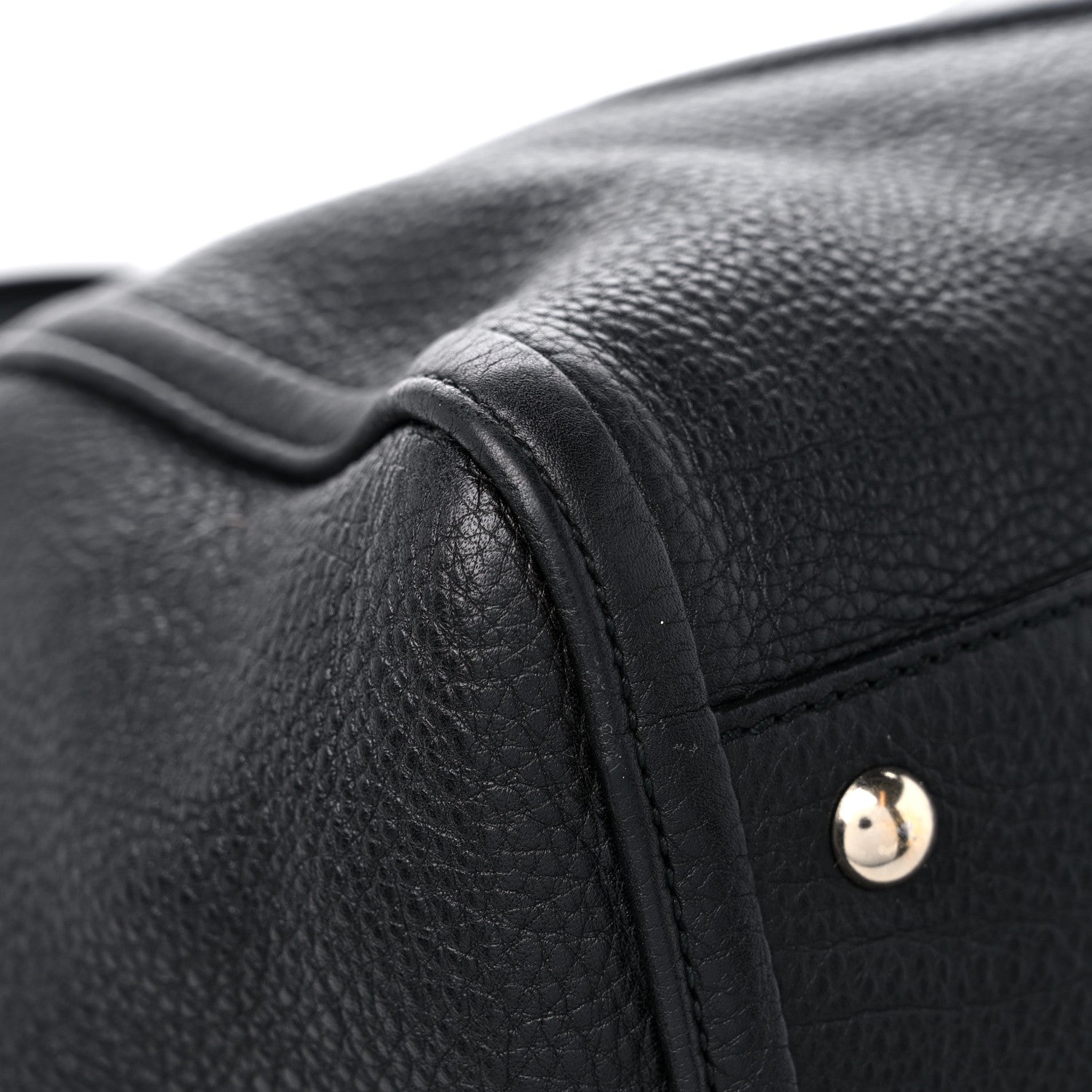 Gucci Pebbled Calfskin Medium Soho Shoulder Bag Black 8 of 18