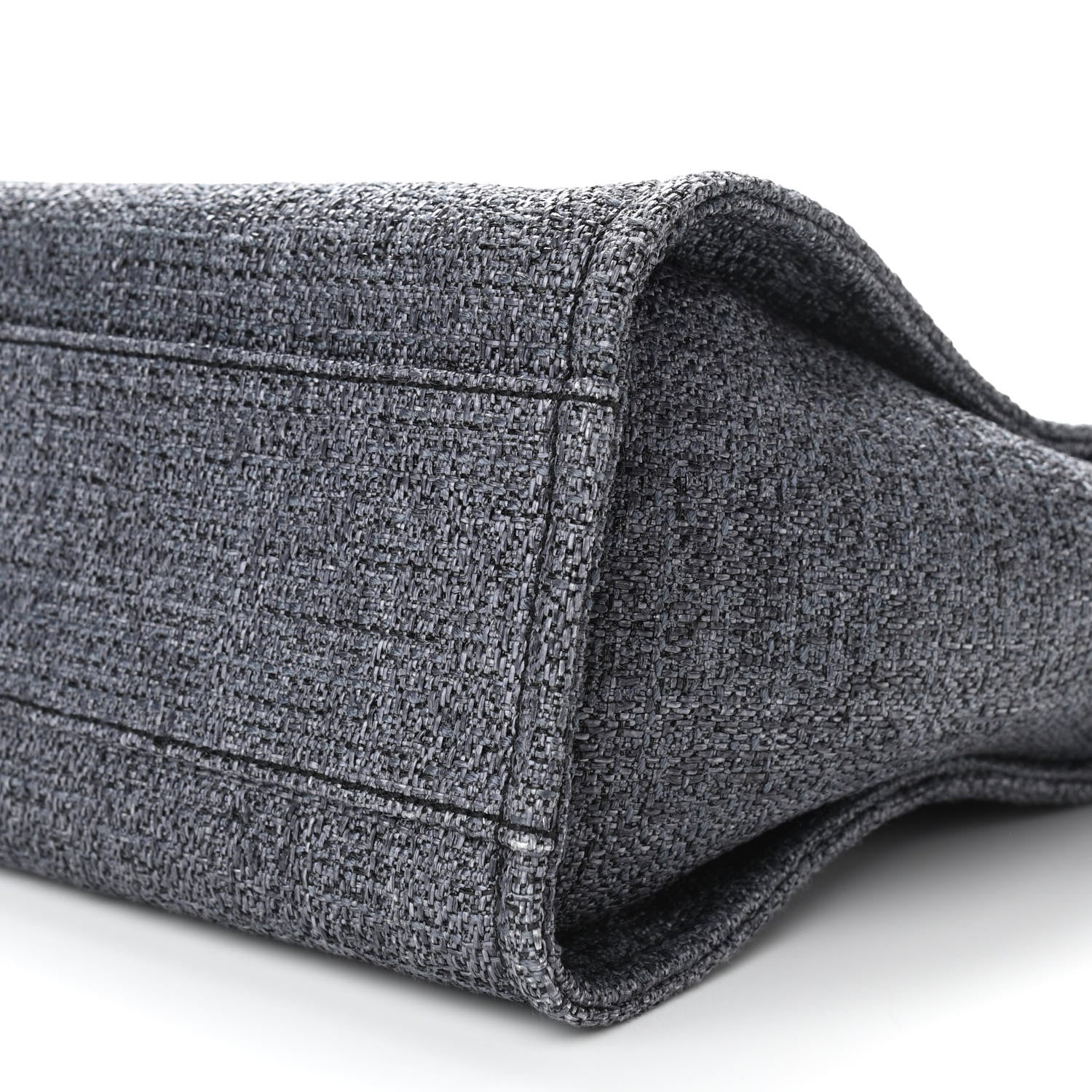 Chanel Lurex Boucle Small Deauville Tote Black 10 of 10