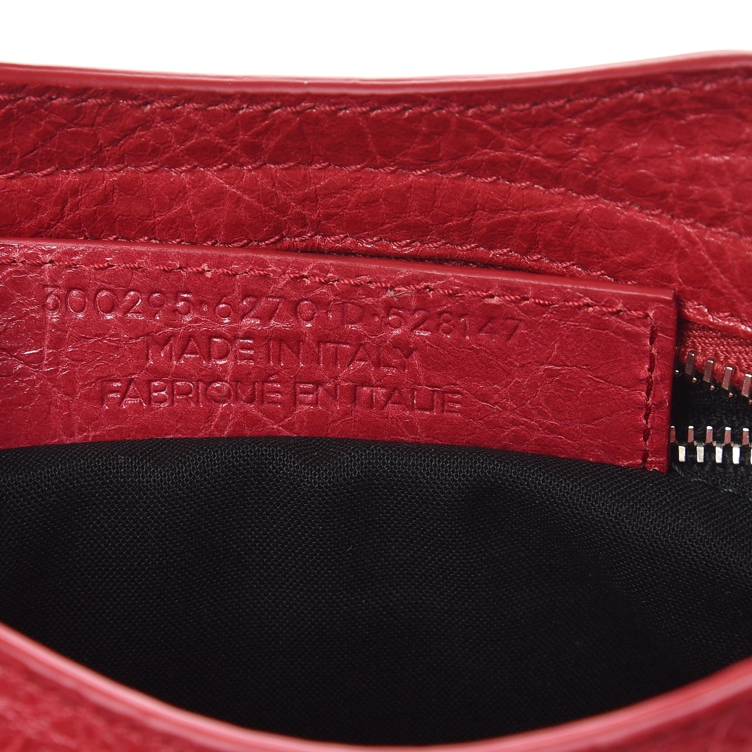 Balenciaga Agneau Classic Silver Hardware Mini City Rouge Sapphire 7 of 8