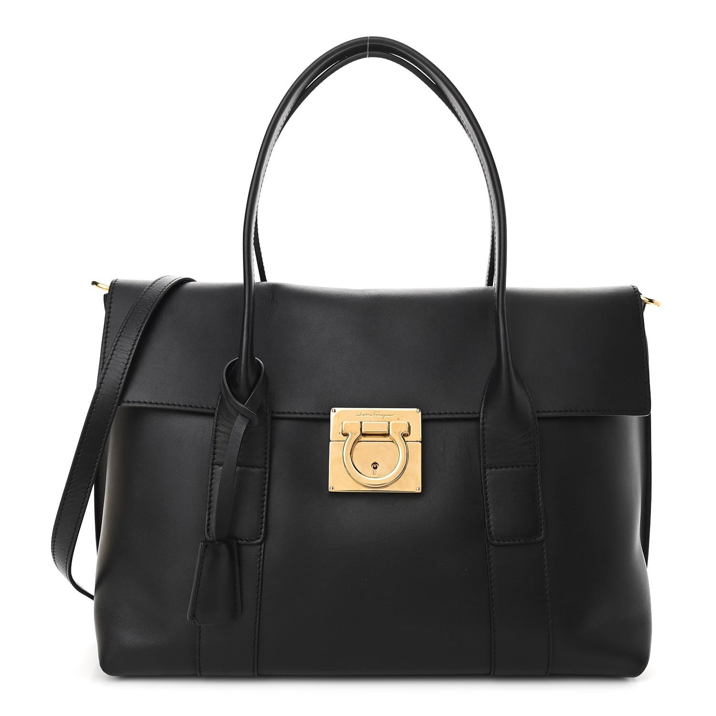 Calfskin Medium Sookie Satchel Black