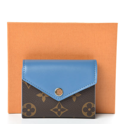 Louis Vuitton Monogram Zoe Wallet Blue Jean 8 of 8