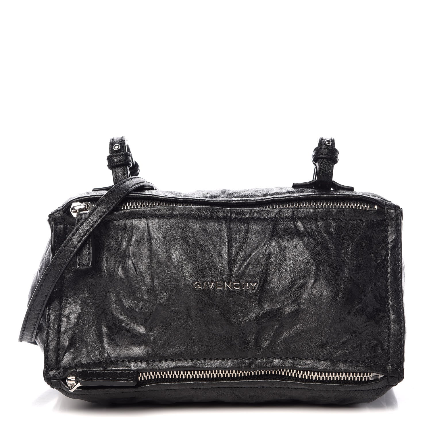 Givenchy Tumbled Sheepskin Mini Pandora Black 1 of 12