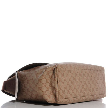 Gucci GG Plus Monogram Messenger Diaper Bag Brown 4 of 10