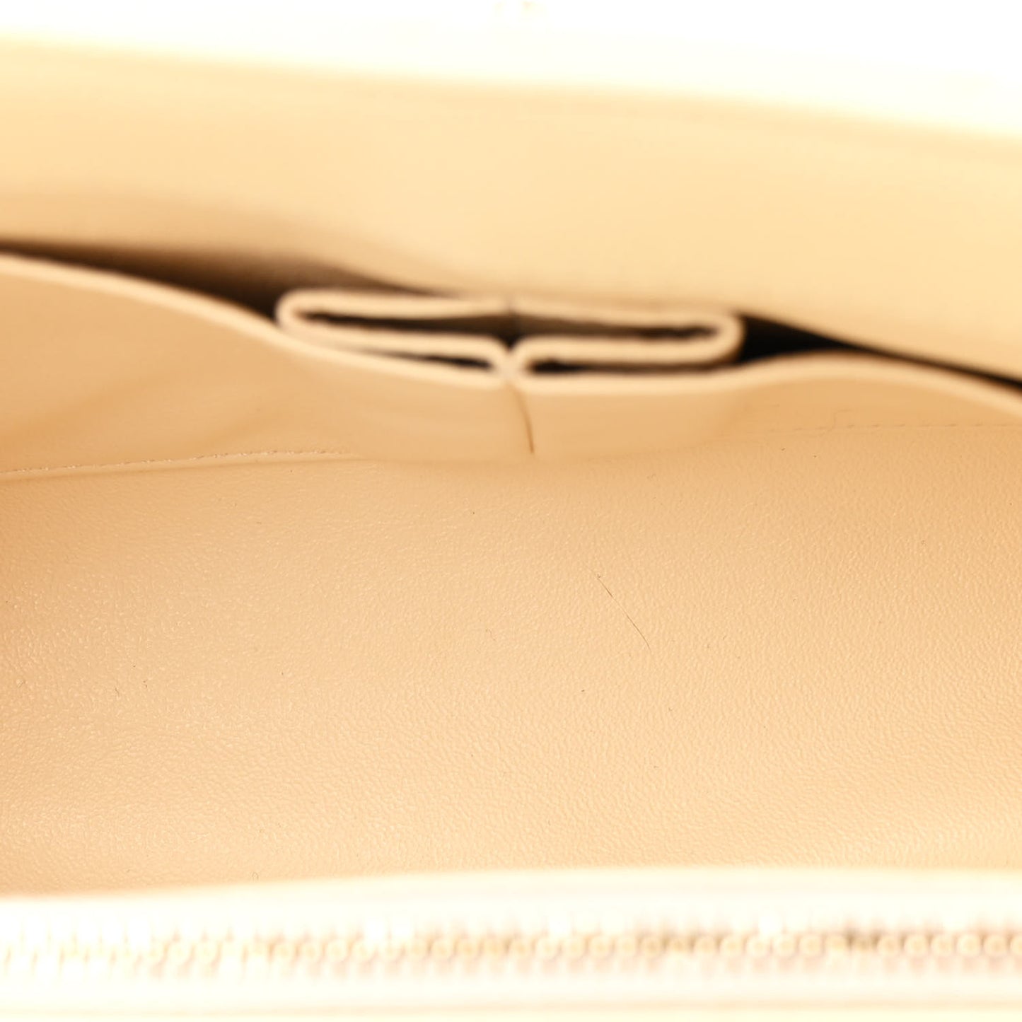 Caviar Elaphe Quilted Small Coco Handle Flap Ivory