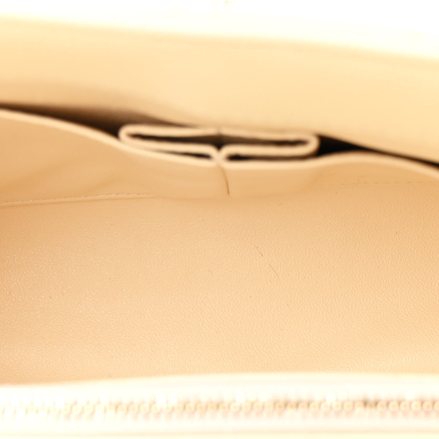 Chanel Caviar Elaphe Quilted Small Coco Handle Flap Ivory 5 of 13