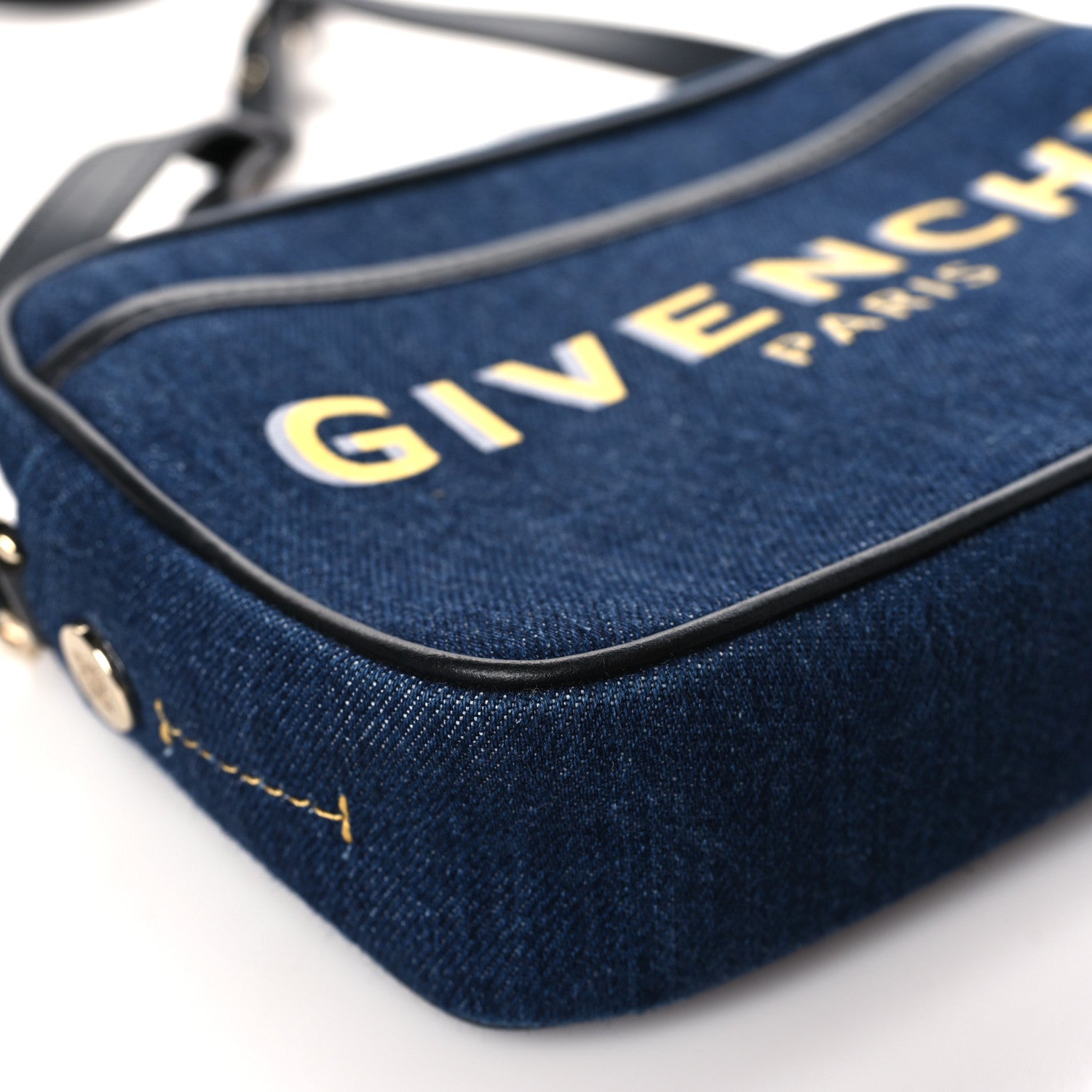 Givenchy Denim Logo Bond Camera Bag Blue 7 of 9